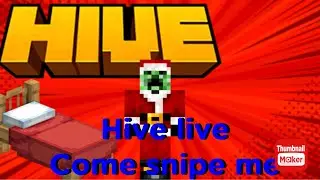 🔴HIVE LIVE🔴COME SNIPE ME..TILL 150 SUBS