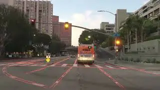 ConvNeXT deep learning lane detection - LA night drive