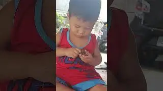 Wowong eating Nanangs crispy ulo
