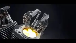 El nuevo motor Milwaukee-Eight &trade;  de Harley-Davidson&reg; late m&aacute;s fuerte que nunca.