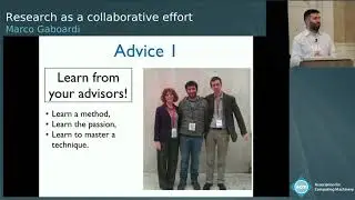 Research as a collaborative effort