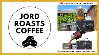 Fluid Bed Coffee Roasting Outdoors