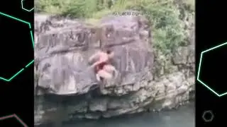 o verdadeiro mergulho radical 😱😱