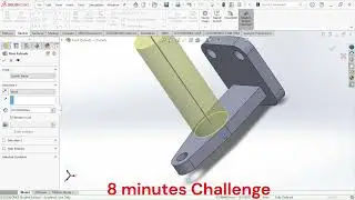 Challenge - 2: Speed and Quality: #solidworkscad#mechanicalengineeringskills#SolidWorkstutorials
