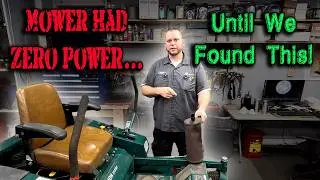 Zero Turn Runs Poorly Full Diagnosis & Unusual Fix For Kohler Engine Performance Issue Found