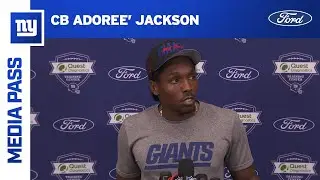 Adoree' Jackson on Being a Veteran Leader | New York Giants