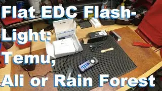 Сравнение двух плоских EDC-фонарей: Temu или Ali &mdash; что лучше?
