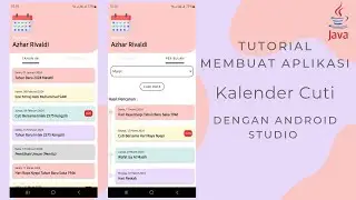 Tutorial Membuat Aplikasi Kalender Cuti dengan Android Studio