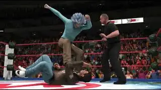 Ryo Hazuki vs. Rick (w/Morty), Ultimate Destiny Grand Prix VII