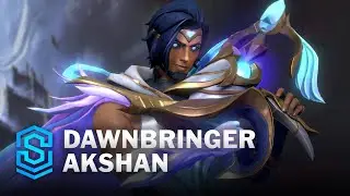 Dawnbringer Akshan Wild Rift Skin Spotlight