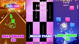 Road So Far - Beat shoot 3D vs Magic Pink Tiles