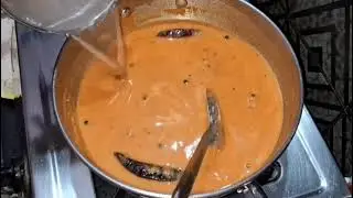 பருப்பு இல்லாத  உழுந்து வட சாம்பார் வச்சா எப்படி இருக்கும் #வட சாம்பார்வேனும் 🤗