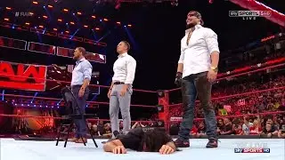 WWE RAW 17 JULY 2017, The Miz, Dean Ambrose and Seth Rollins Full Segment