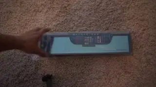 Broadway 300 mm Wide Flat Interior Clip On Rear View Blue Tint Mirror Unbox/Review