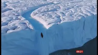 'Like kayaking on another planet': Kayaker achieves historic 20m glacier waterfall descent (Norway)
