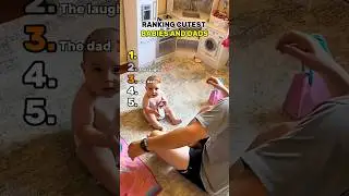 Рейтинг самых милых моментов с малышами и папами 🥰😍