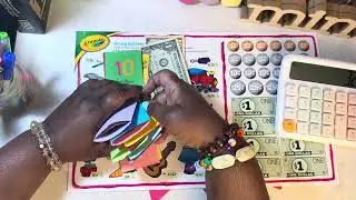 Cash Stuffing the urgent emergency fund #retirement #youtube #budgeting #senior #trending #save #fyi