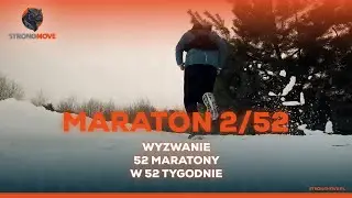 Bieganie zimą, czyli maraton ślizgania się wokół jezior 🧊 🏃 (Wyzwanie 52/52) #maraton #wyzwanie2026