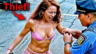 When Cops Surprise Stupid Grand Thieves In The Act