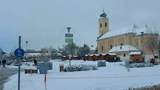 Sok éve nem látott hóhelyzet alakult ki Tiszafüreden