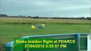 Stuka maiden flight at PDARCS