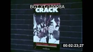 Drug Abuse: Stimulants, Amphetamine, Crack Cocaine YT-10008A (1980s Stock Footage)