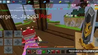 I got trapped in Emerald Generator bedwars blockmango