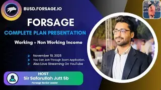 Forsage BUSD Complete Plan Presentation | Work From Home | Real Online Earning | Make Money Online