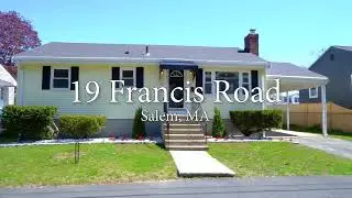 HOME FOR SALE IN SALEM MASSACHUSETTS | 19 FRANCIS RD, SALEM, MA | 3 BEDROOMS