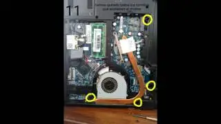 cambio carcasa notebook bangho max 1524