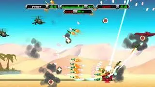Heavy Weapon: Atomic Tank. Mission: Mission 17 (2 Players White and Red).