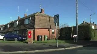 Driving Around Dines Green Estate, Worcester, Worcestershire, England 20th January 2022