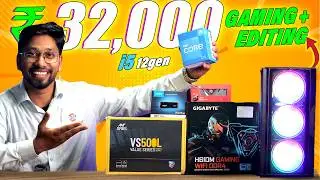 Futureproof ₹30K PC Build 2025🔥Best for Gaming, Video Editing, Coding & Trading!