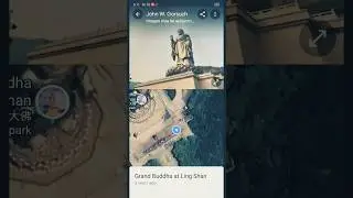 i see Grand Buddha at Ling Shan on Google map. #shorts #trending #viral #factivist_room