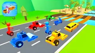 Shape shifting 🏃&zwj;♂️🚗🚲🚦All Levels Gameplay Walkthrough Android,ios Max Level Ep218