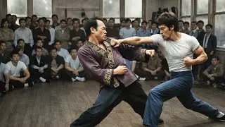 Bruce Lee enseignait à 500 élèves | un professeur le défia et 8 secondes plus tard tout changea