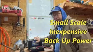 Small Scale Back Up Power- Inverter/Battery/Battery Charger