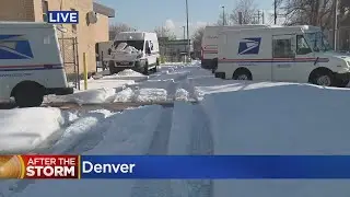Mail Delays Possible As Postal Carriers Try To Make It Through The Snow