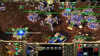 4v4 Random Team #3 Warcraft 3 The Frozen Throne Battle net Multiplayer Commentary