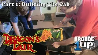 Dragon's Lair (Arcade1Up Arcade Cabinet): Part 1 - Building The Cabinet