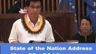 FSM President's State of the Nation Address 2013