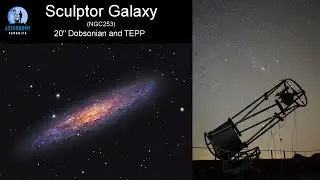 Sculptor (Silver Dollar) Galaxy through my 20