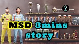 Captain Cool Chronicles: The Story of M.S. Dhoni | A 3-Minute Tribute