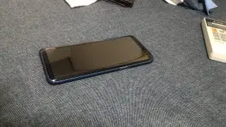 Samsung Galaxy S8 with Protective Glass Cover and Back Cover