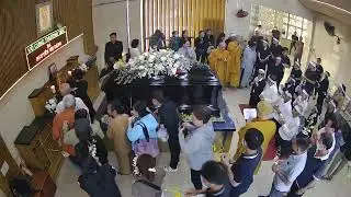 Lễ Hỏa táng và thủy táng bà Nguyễn Thị Đặng