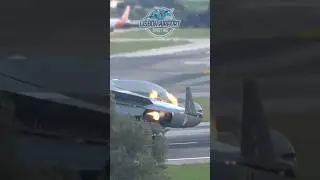 Boeing C17 Indian Air Force landing at Lisbon Airport