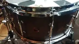 Coswick Snare из американского ореха сегодня и прекрасные сет тарелок Paiste
