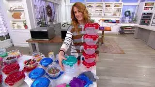 LocknLock Set of 5 Vented Soup Bowls w/ Handles on QVC