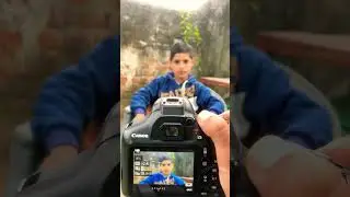 How to Shoot Videos On Dslr Canon 1500D📸🔥 #shorts #camera #photography #ytshort