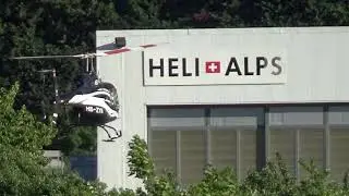 H&eacute;lico Bell 505 Jet Ranger HB-ZYN  Heli Alps   Sion aiport - Valais - Switzerland - 23.05.2019
